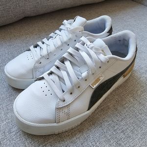 White Puma sneakers